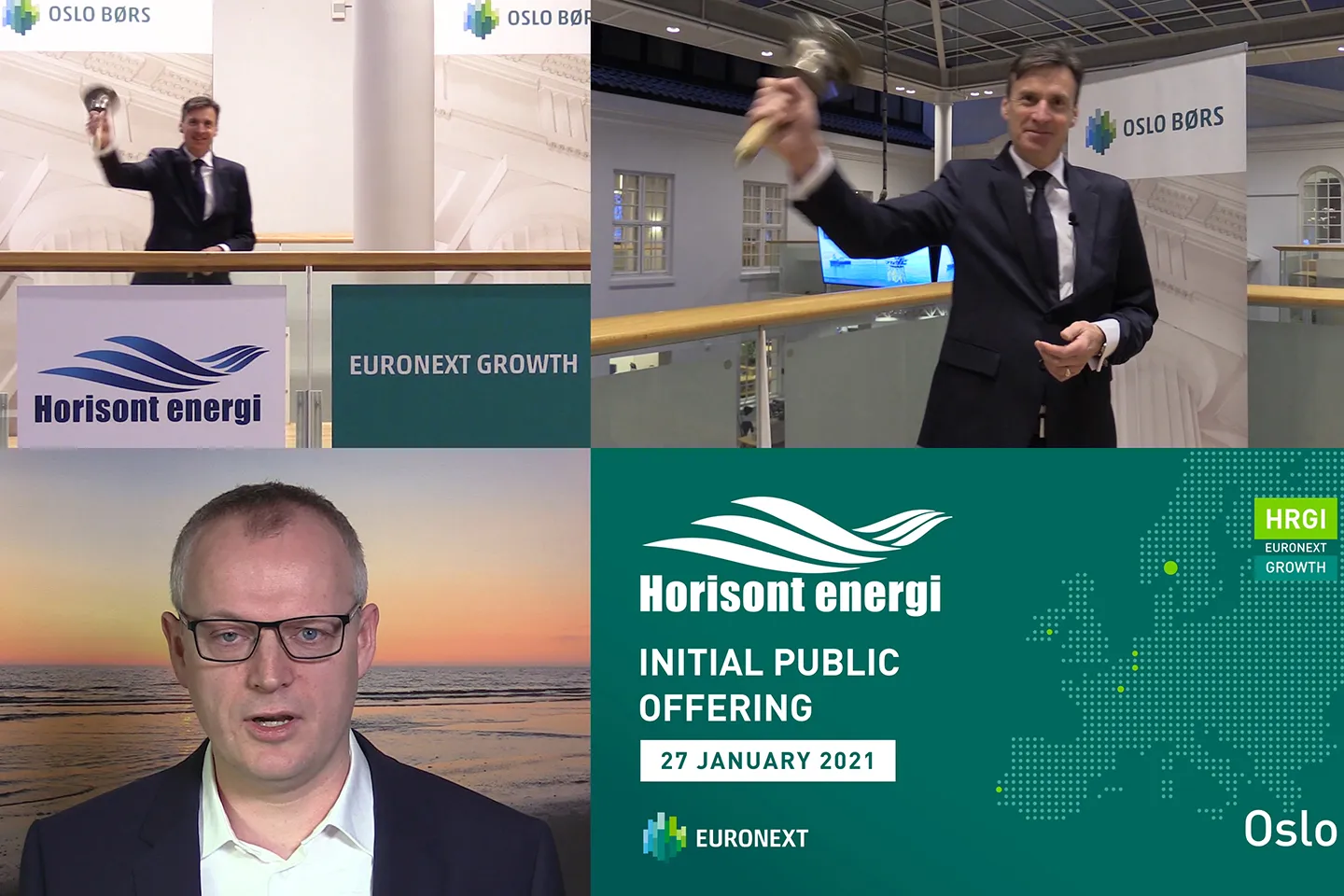 Horisont Energi admitted to trading on Euronext Growth Oslo