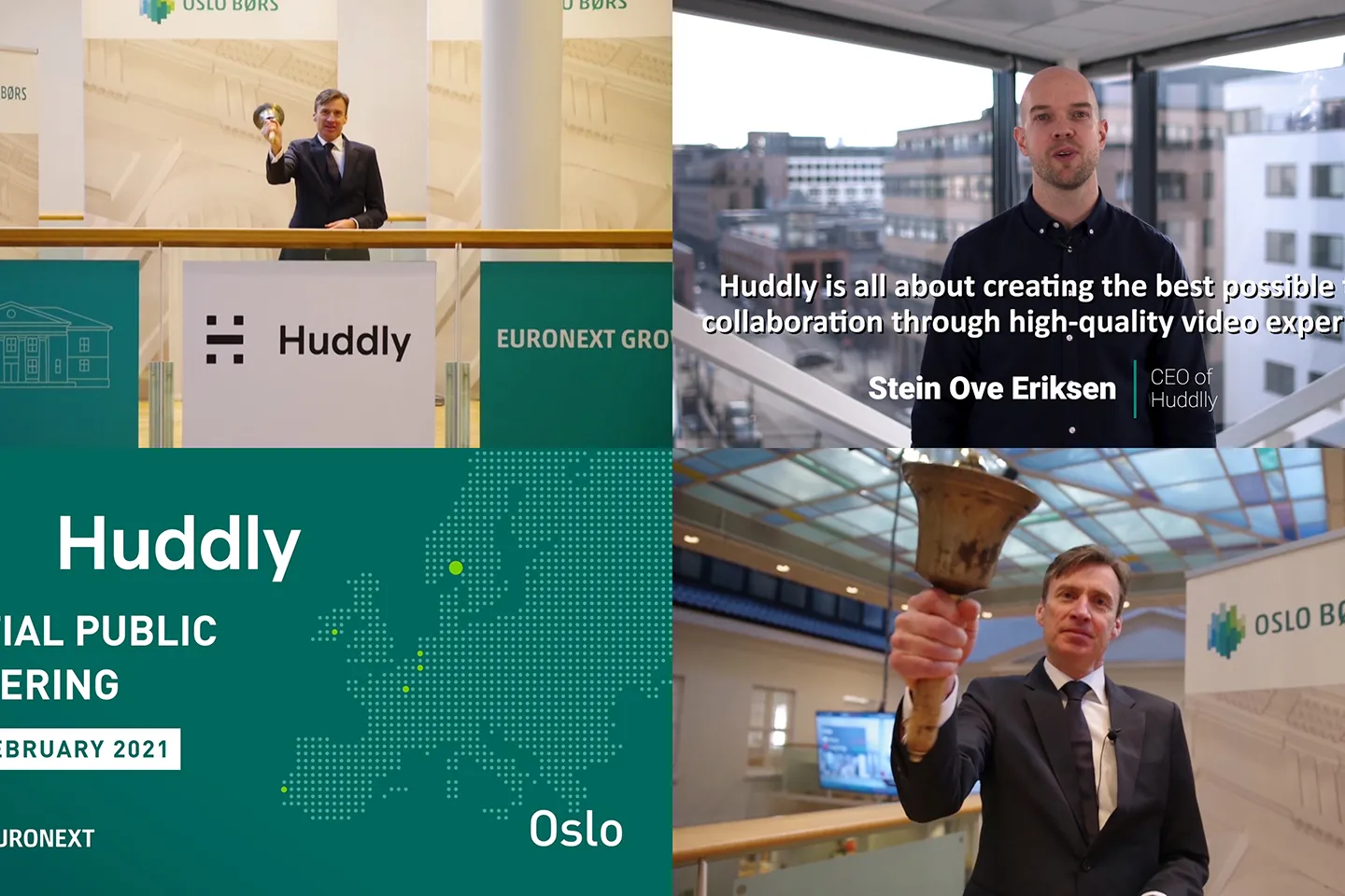 Huddly admitted to trading on Euronext Growth Oslo