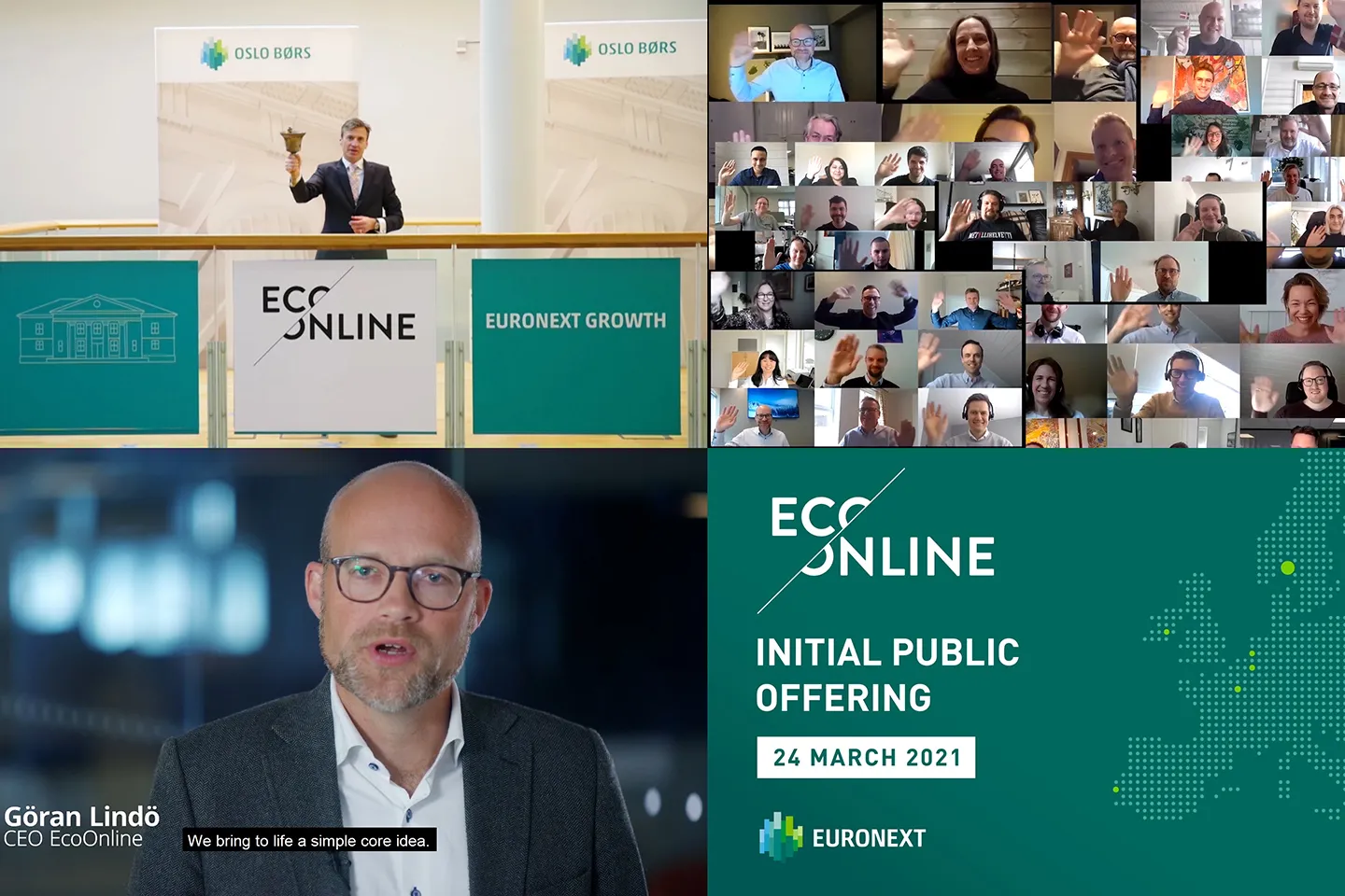 EcoOnline admitted to trading on Euronext Growth Oslo
