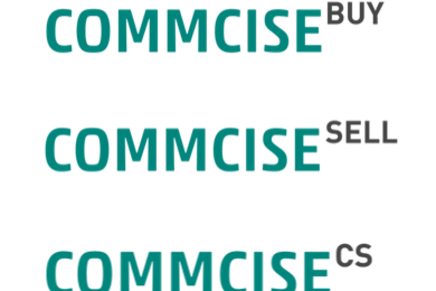 Commcise Buy Sell CS logos