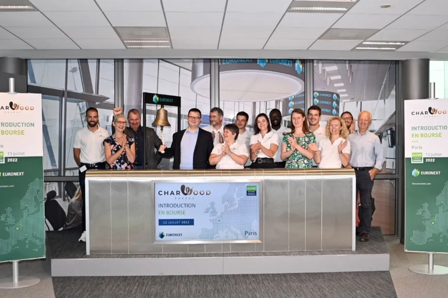 Charwood Energy  - Bell ceremony - 13 July 2022