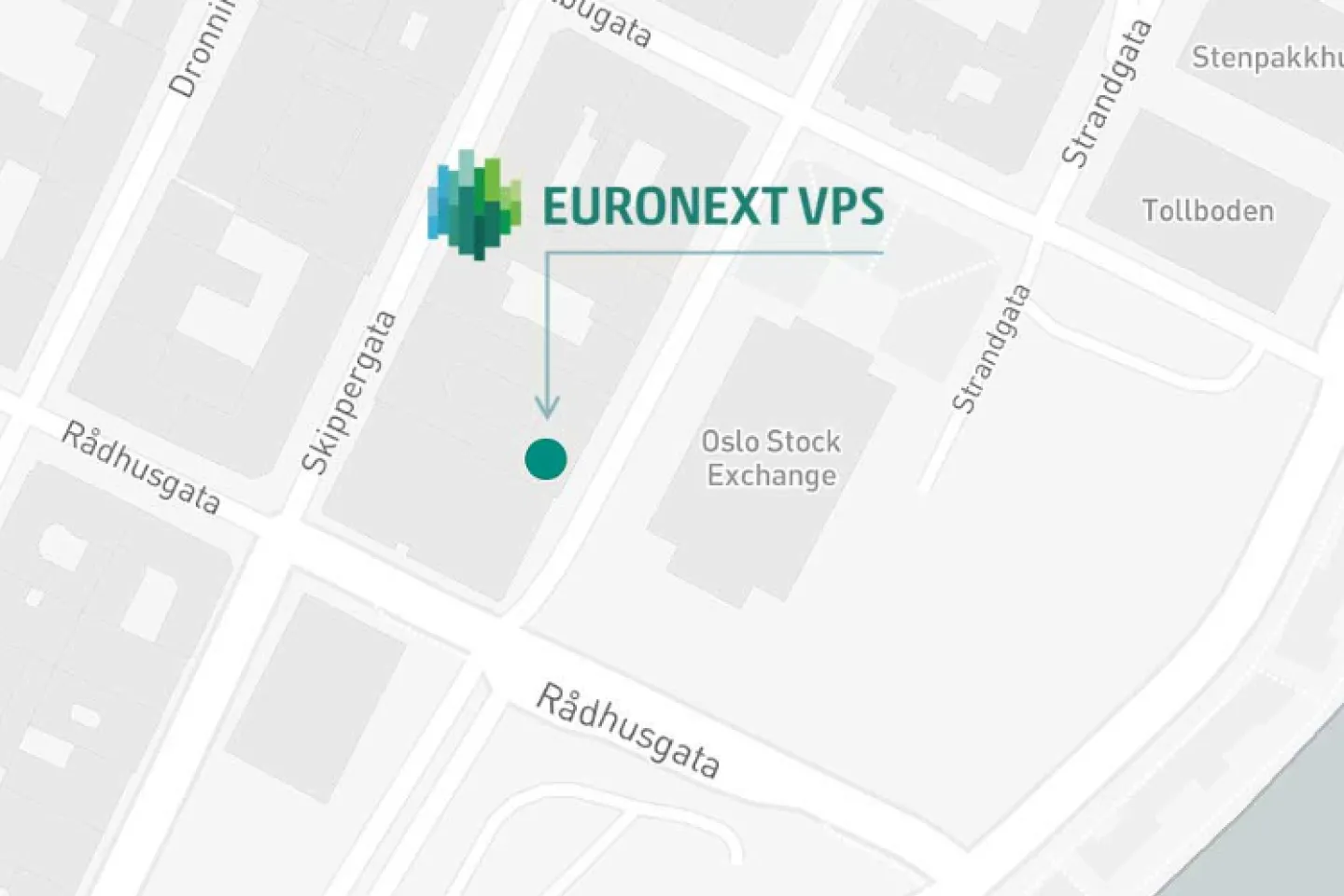 Euronext Securities Oslo - location map