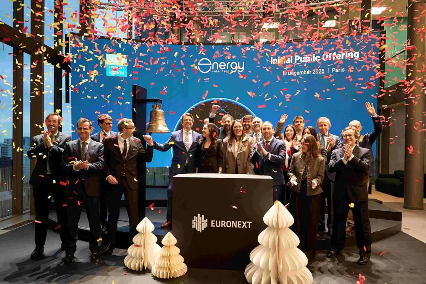 Bell ceremony - Energy Solar 