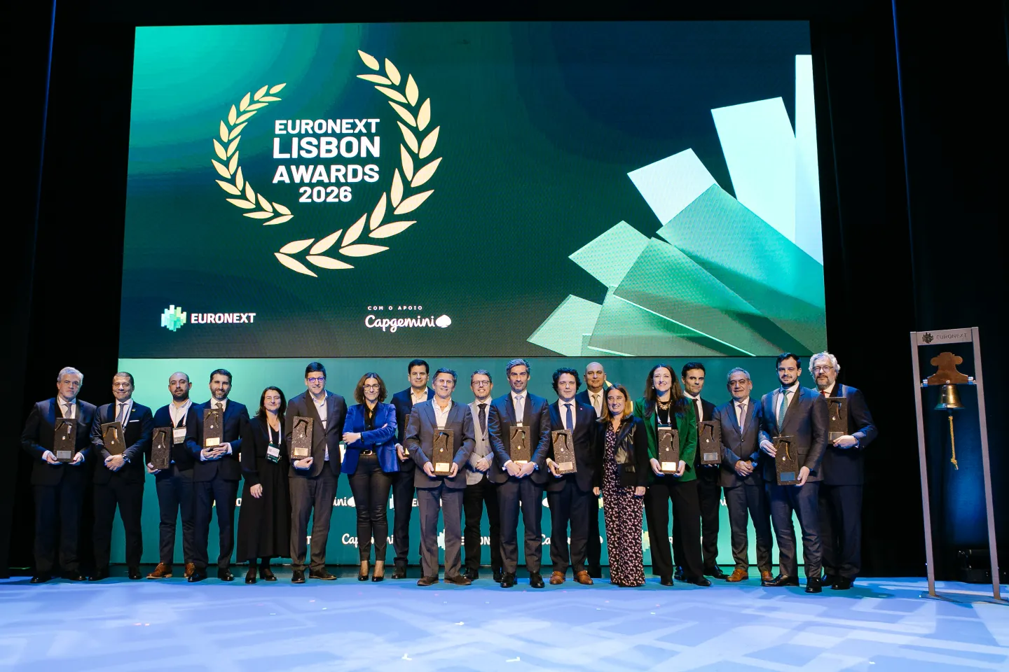 Winners picture Euronext Lisbon Awards 2026